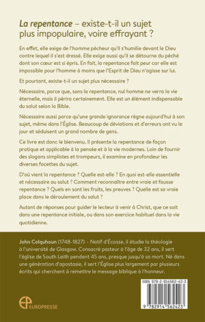 Qu’est-ce que la repentance selon la Bible ?