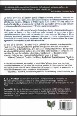 Face cachée ou côté obscur du leadership: Comment devenir un leader efficace en affrontant les forces obscures de notre caractère